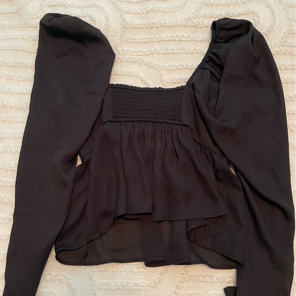 Abercrombie Black Top NWT - Picture 2 of 2